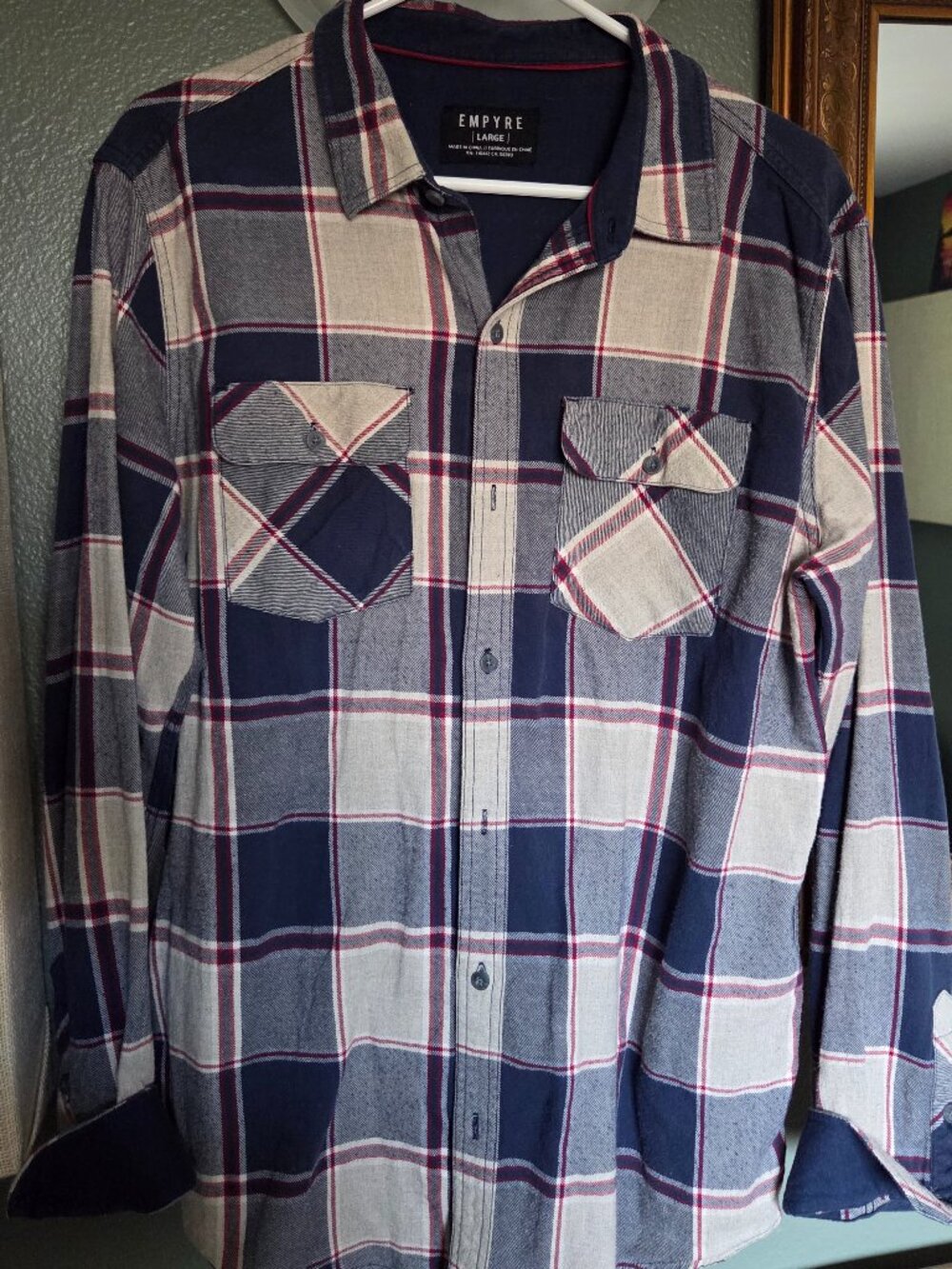Empyre Flannel Shirt - LARGE